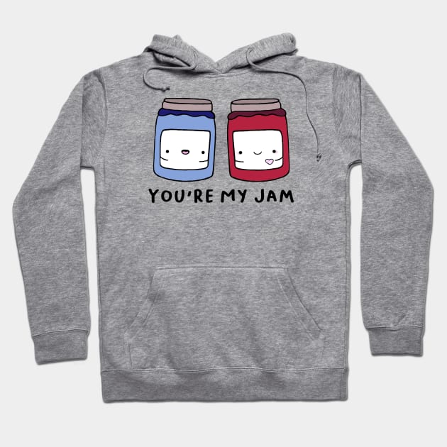 You're My Jam Hoodie by staceyromanart